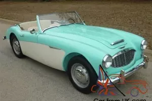 58 100/6 BIG BRAKES Seafoam Green 4 speed Steel wheels