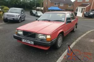 1989 volvo 740 gle Full Service History, 1 prev owner