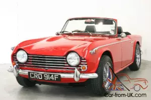  1968 Triumph TR5 PI - UK RHD Car - Exceptional Condition Throughout 