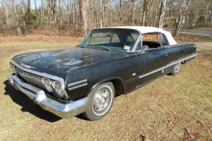 1963 Impala SS  Convertible Project