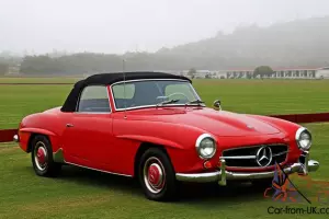 1962 Mercedes 190SL: Gorgeous, Very Original, Two Owner, Two-Top W121 Roadster