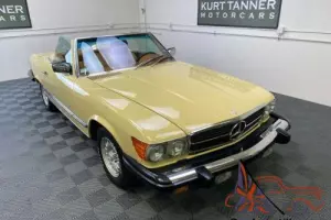 1979 Mercedes-Benz SL-Class 1979 MERCEDES BENZ 450 SL. MAPLE YELLOW, TAN TRIM.