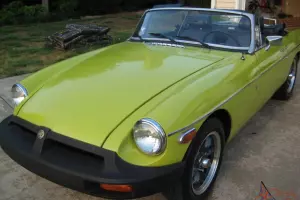 1975 MG MGB 50th Anniversary Roadster with OVERDRIVE