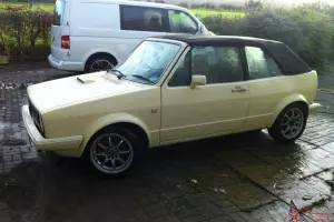  golf mk1 cabriolet, modified 