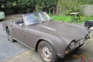 Triumph Tr4 1961 LHD For Restoration very low vin number