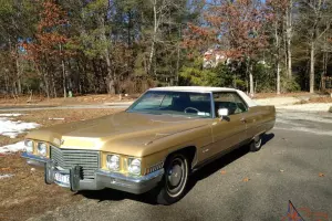 Original Condition 1971 Coupe DeVille