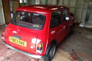 1988 AUSTIN MINI 1000 CITY E RED time warp, stunning, original, rare, 32k miles!