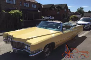 1969 Cadillac DeVille Convertible - 31,000 Miles - US Classic Car - MOT'd Photo