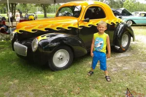 1941 willys coupe with suicide doors
