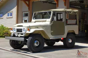 1966 FJ40 Toyota Land Cruiser  Factory Soft Top Concours Winning Restoration
