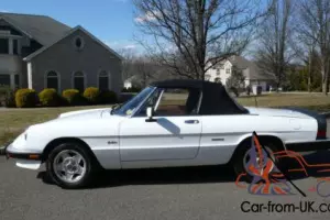 1989 Alfa Romeo Spider 2dr Coupe Graduate