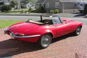  E-Type Jaguar Kit Car Soft Top - Pillar Box Red - Great Fun - SORN 
