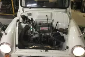 Morris minor van