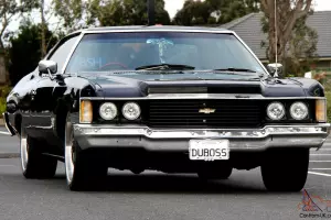 1974 74 Chevy Impala Black Coupe 350 V8 Auto RWC in Mulgrave, VIC