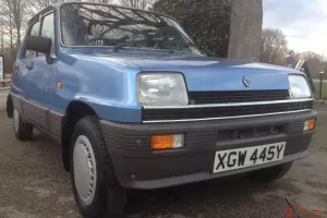  1982 RENAULT 5 AUTO BLUE 