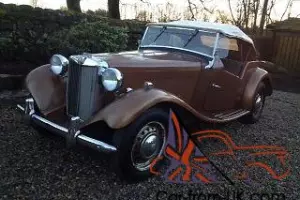 MG TD 1950`s Classic Sports Car LHD