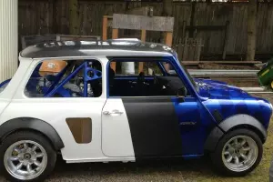 1973 Austin Mini GSXR 1000 Race Car AMAZING!