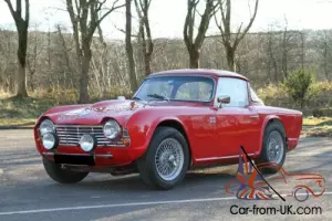 1964 TRIUMPH TR4 FULL HISTORIC RALLY SPEC FINISHED IN STUNNING RED!!!