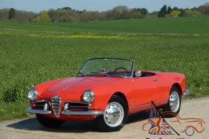  1957 Alfa Romeo Giulietta Spider 