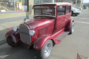 1929 FORD MODEL A STREET ROD ALL STEEL BODY 350/400TUBO