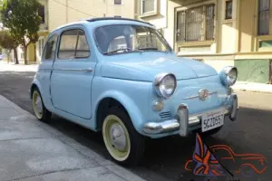1958 Fiat 500 Nuova 500 America