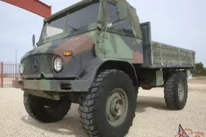 No Reserve Very Unique Unimog 404 Expedition Vehicle Mercedes Turbo Diesel 4x4