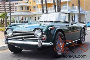 '67 TR4A, 36k miles, original paint. Very honest and original