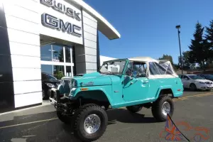 1971 JEEP COMMANDO JEEPSTER 4X4 RESTORED W/TONS OF RECEIPTS ! SUPER SOLID !