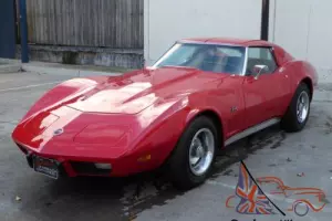 1974 Chevrolet Corvette T TOP 350V8 Auto P Steering P D Brakes E Window A Cond