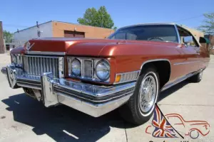 1973 Cadillac DeVille NO RESERVE AUCTION - LAST HIGHEST BIDDER WINS CAR!