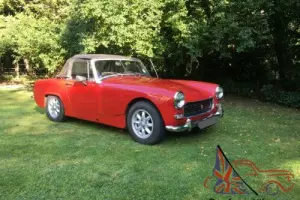 MG Midget Red 1971 1275cc
