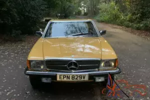 Mercedes-Benz 450 SL 1979 Sahara yellow 58k documented history Immaculate