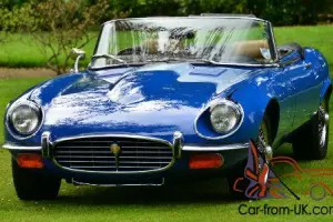  1973 Jaguar E Type V12 manual Convertible. 