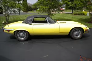 Jaguar E-Type Roadster 1972 V12 XKE Series III Convertible