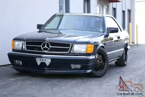 87 MERCEDES BENZ 560 SEC AMG ONLY 73K W126 COUPE GOOD CONDITION  560SEC