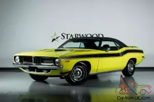 Cuda Package, Stroker Motor, Street Machine, Lemon Yellow