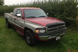  97 DODGE RAM 5.9 CUMMINS TURBO DIESEL genuine 77k PX / SWAP POSS  Photo