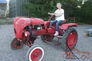 ALLGAIER / PORSCHE SINGLE CYLINDER DIESEL AIRCOOLED TRACTOR  1954 A111