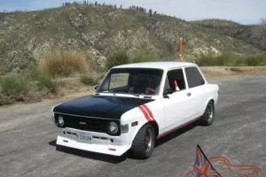 Very rare 1974 Fiat 128 2 door Sedan, White with black interior, great condition