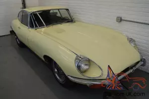 1969 Jaguar E-Type Series 2 Coupe Project, Great paperwork