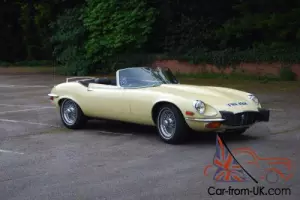Jaguar E-type, Roadster, 1974.