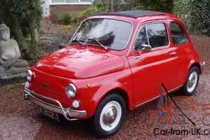  FIAT 500 F1 STAR JOHNNY HERBERTS MONACO RACE CAR 