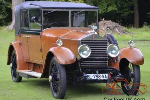 1926 Rolls Royce 20hp Barker All weather Cabriolet.