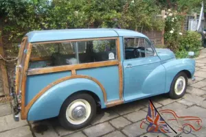 Morris Minor Traveller tax exempt