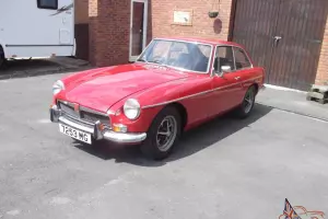  MGB GT. Chrome Bumper. Tax Free next Year. 1973. Reg 7253 MG. 