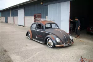  vw beetle,1953 oval,slammed award winning rat bug,classic vw beetle, vintage bee 
