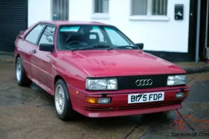 1984 AUDI QUATTRO 10V Turbo WR (Ashes to Ashes)