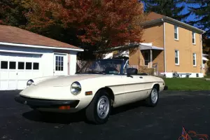 1976 ALFA ROMEO SPIDER  ONLY 51000 miles