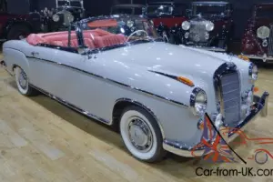 1960 Mercedes 220se Ponton Cabriolet LHD Photo
