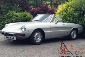 1981 Alfa Romeo Spider Junior 1600 Series II 'Kamm tail'